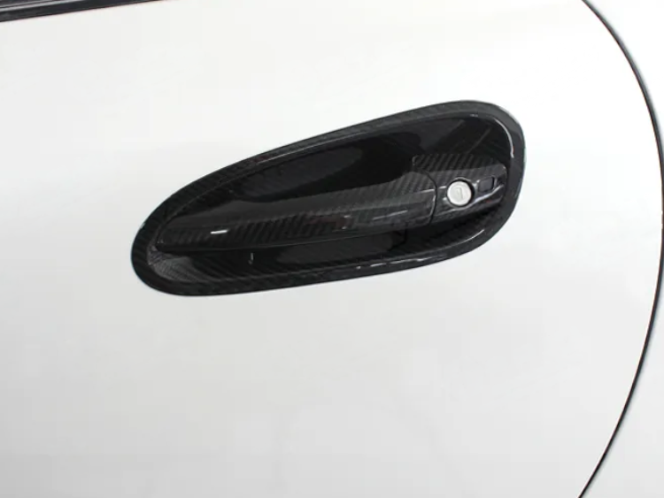 Mercedes Benz SLK Exterior Door Handles - Carbon Fiber - R172 